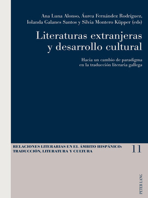 cover image of Literaturas extranjeras y desarrollo cultural